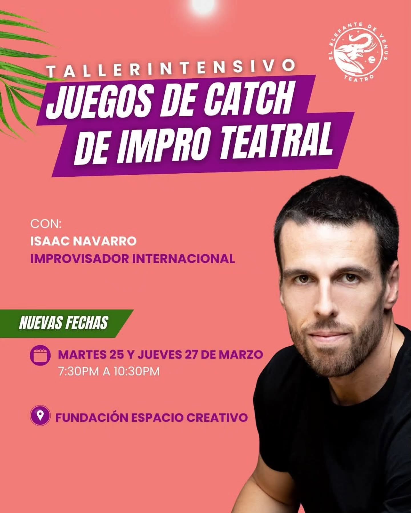 Taller Intensivo: Juegos de Catch de Impro Teatral
