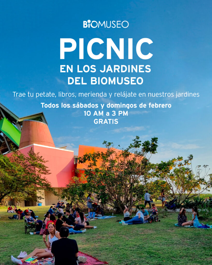 Picnic en el Jardin del Biomuseo