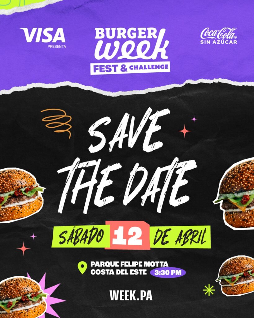 Burger Week "Save the Date"
