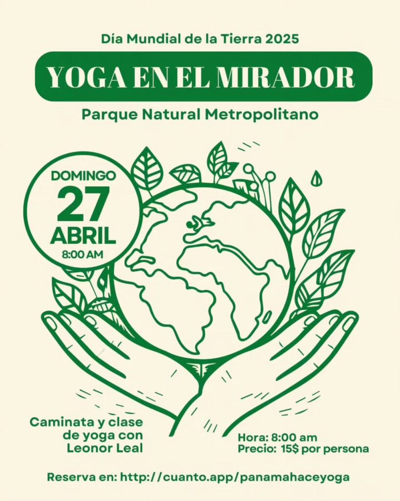 Día Mundia en la Tierra: Yoga en el Mirador