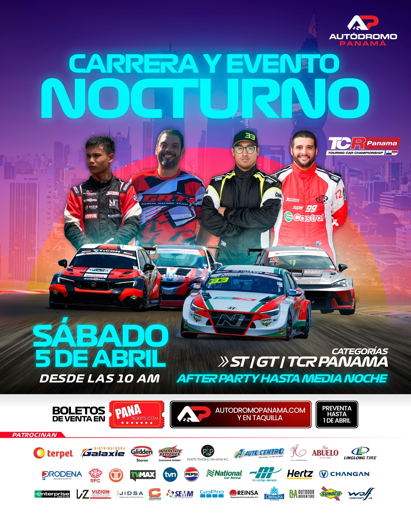 Carrera y Evento Nocturno