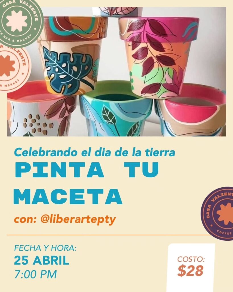Celebrando el Día de la Tierra: Pinta tu Maceta