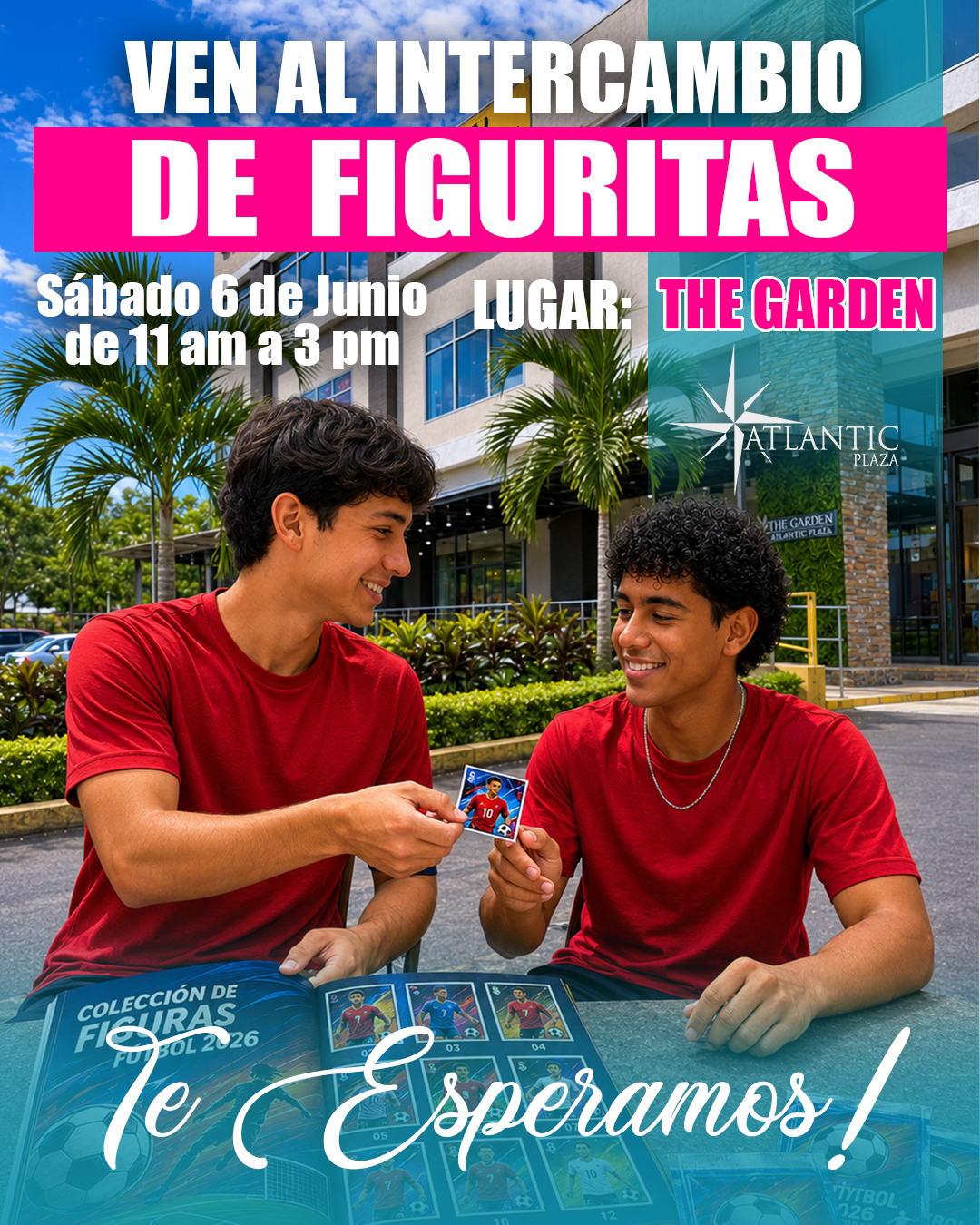Intercambio de Figuritas en Atlantic Plaza