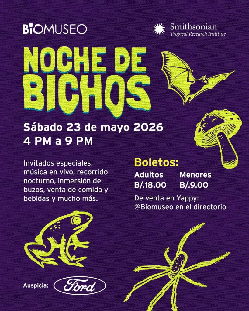Noche de bichos en el Biomuseo