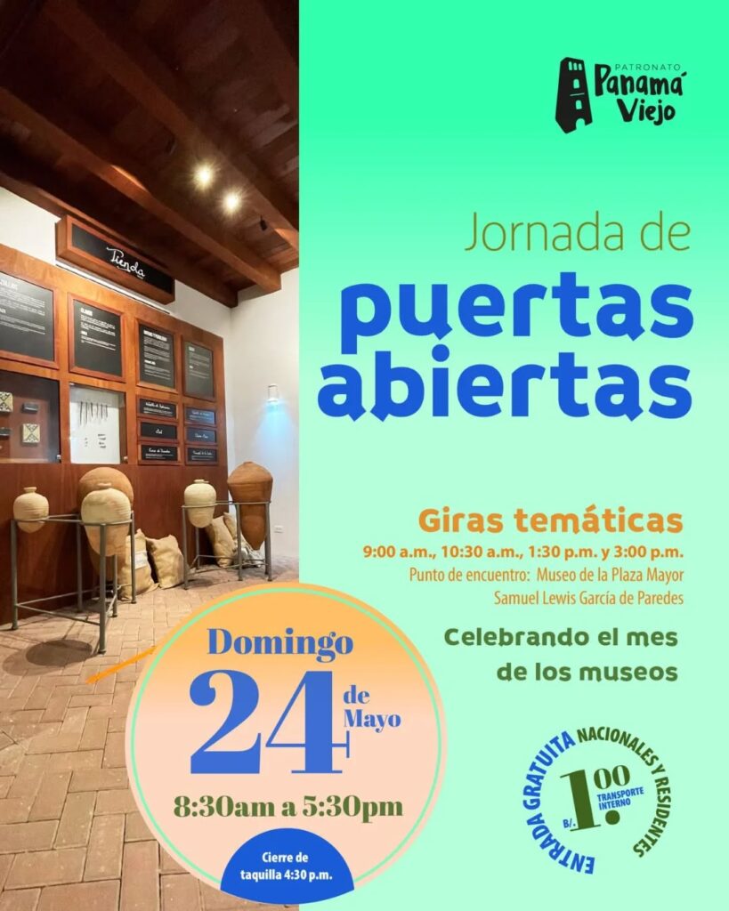 Jornada de Puertas Abiertas en Panama Viejo - Dia Internacional de los Museos