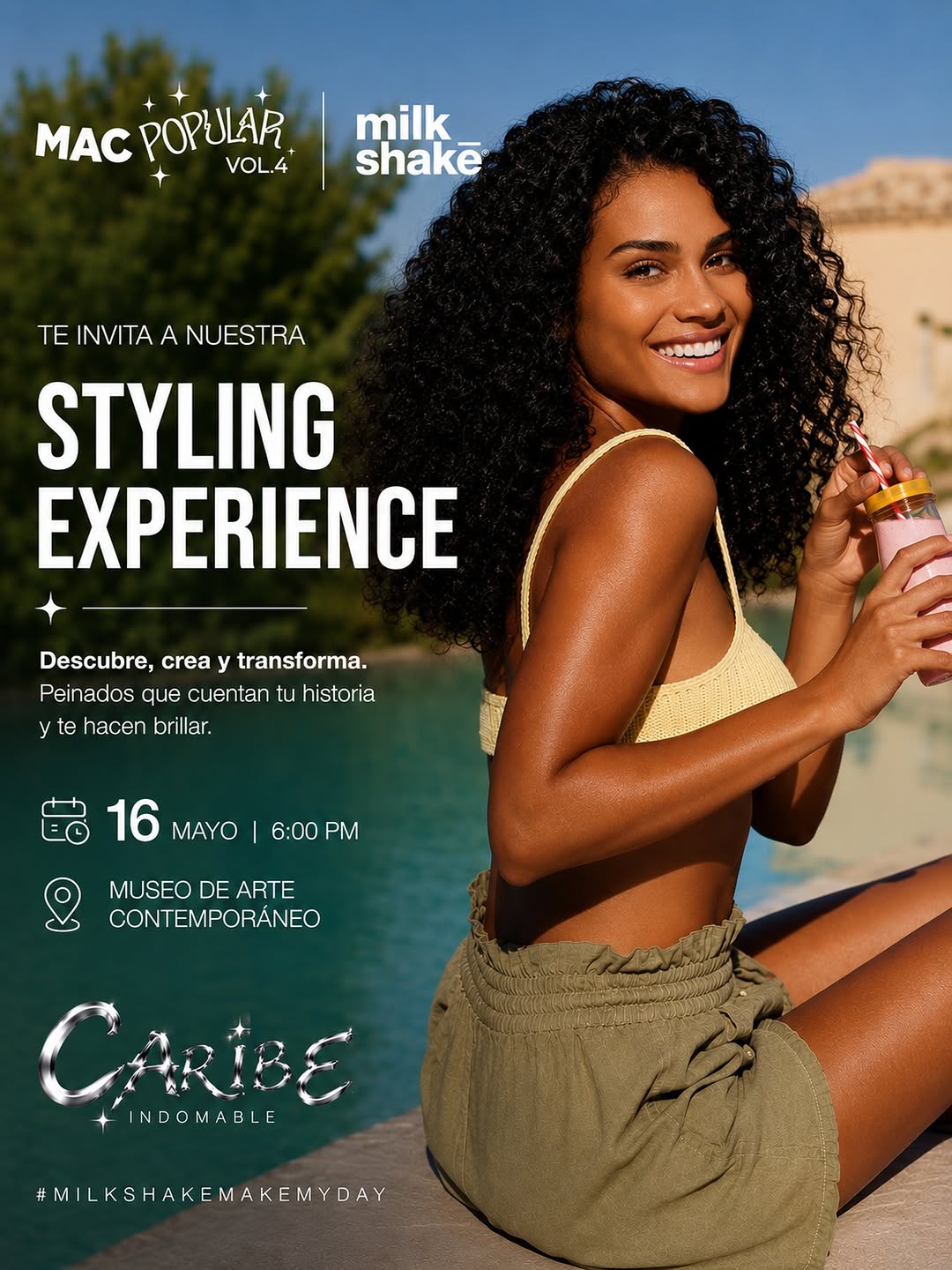 Milk_shake Styling Experience – Caribe Indomable MAC