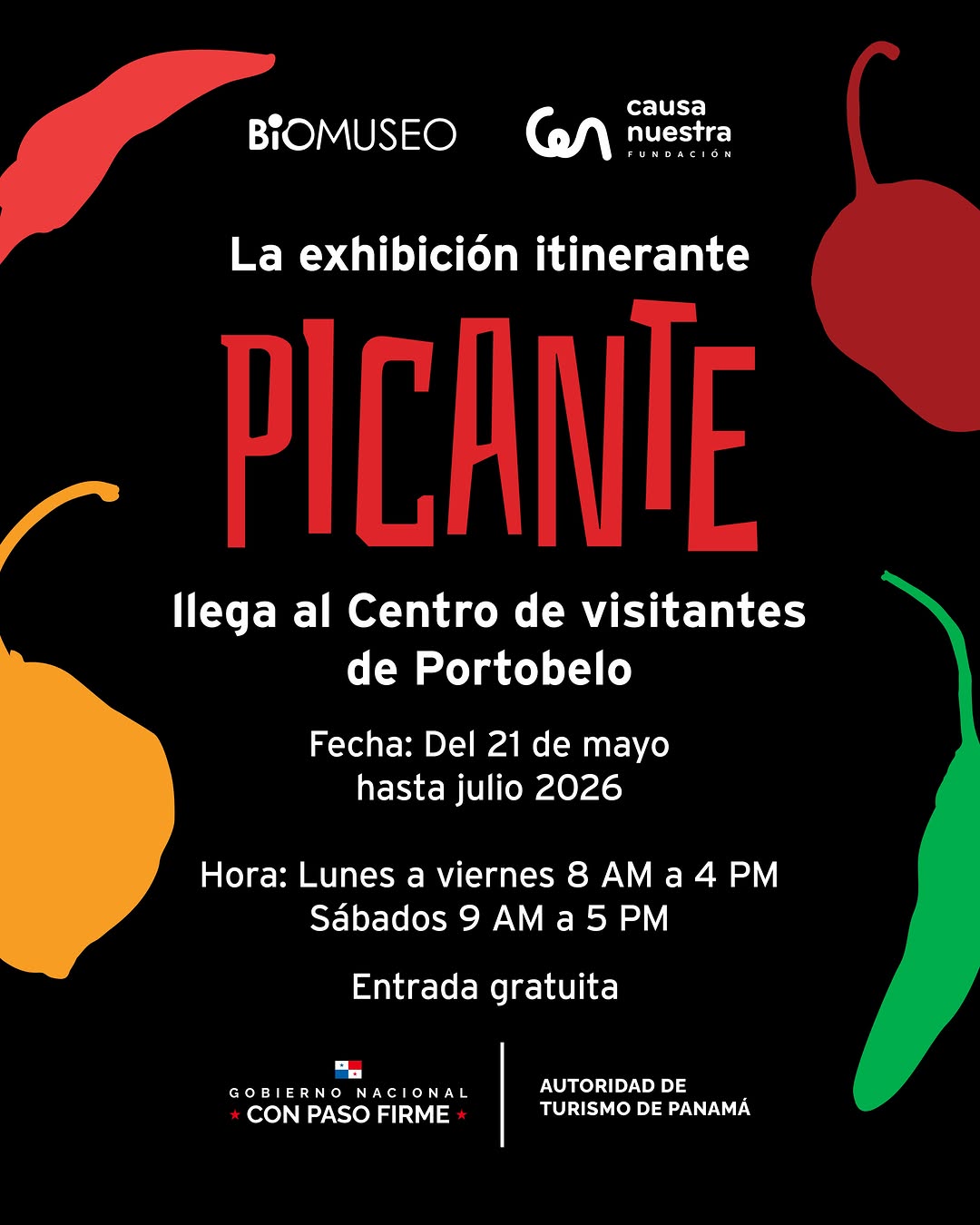 Exhibición Picante: Historia de los Ajíes