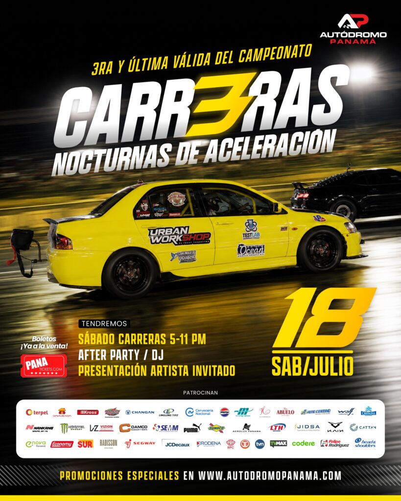 Carreras Nocturnas De Aceleracion Sabado