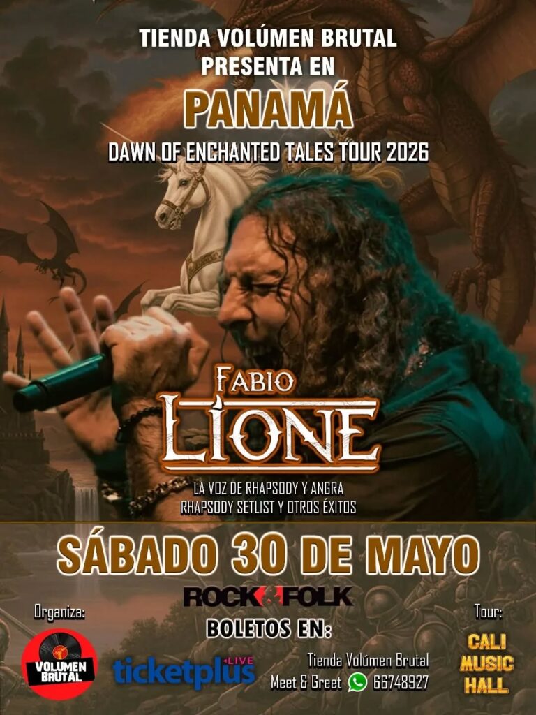 Fabio Lione en Concierto