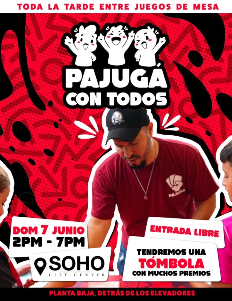 PAJUGÁ CON TODOS - Noche de Juegos en SOHO