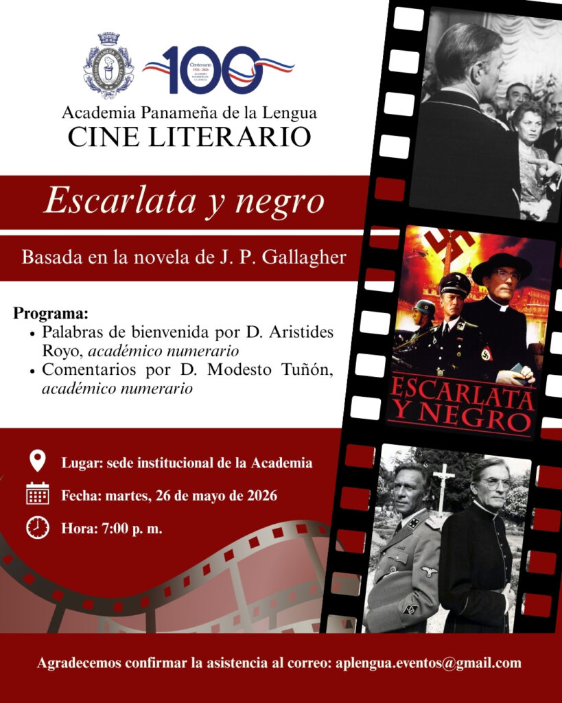 Cine Literario: Escarlata y Negro