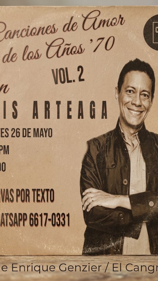 Canciones de Amor de los Años 70 – Luis Arteaga