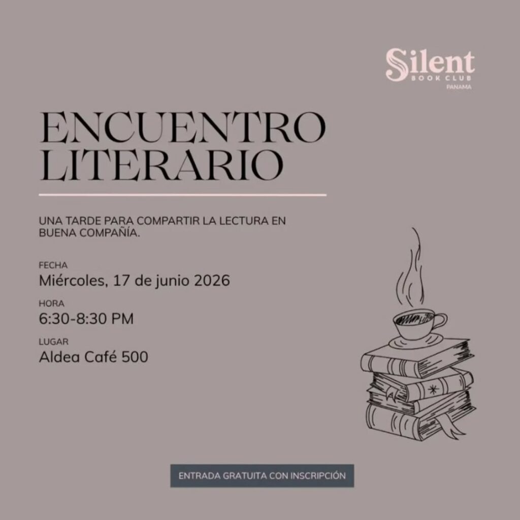 Encuentro Literario Silent Book Club Panamá