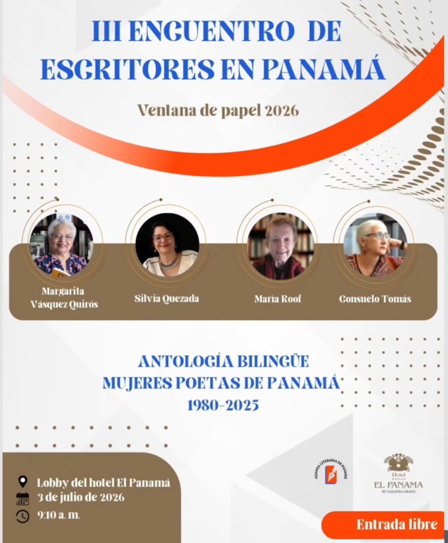 III Encuentro de Escritores en Panamá – Ventana de Papel 2026