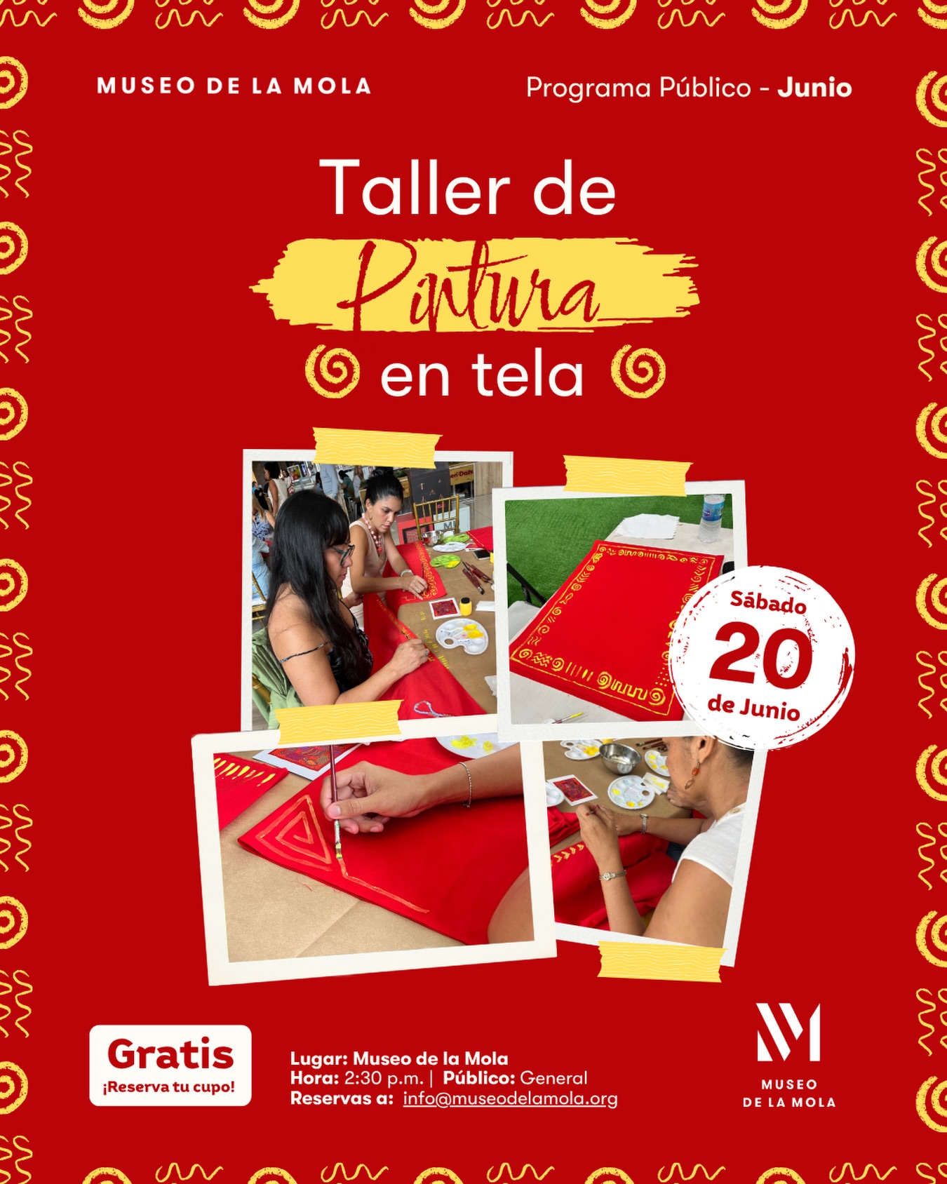 Taller de Pintura en tela