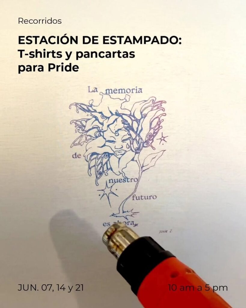 Estación de Estampado: T-shirts y pancartas para Pride