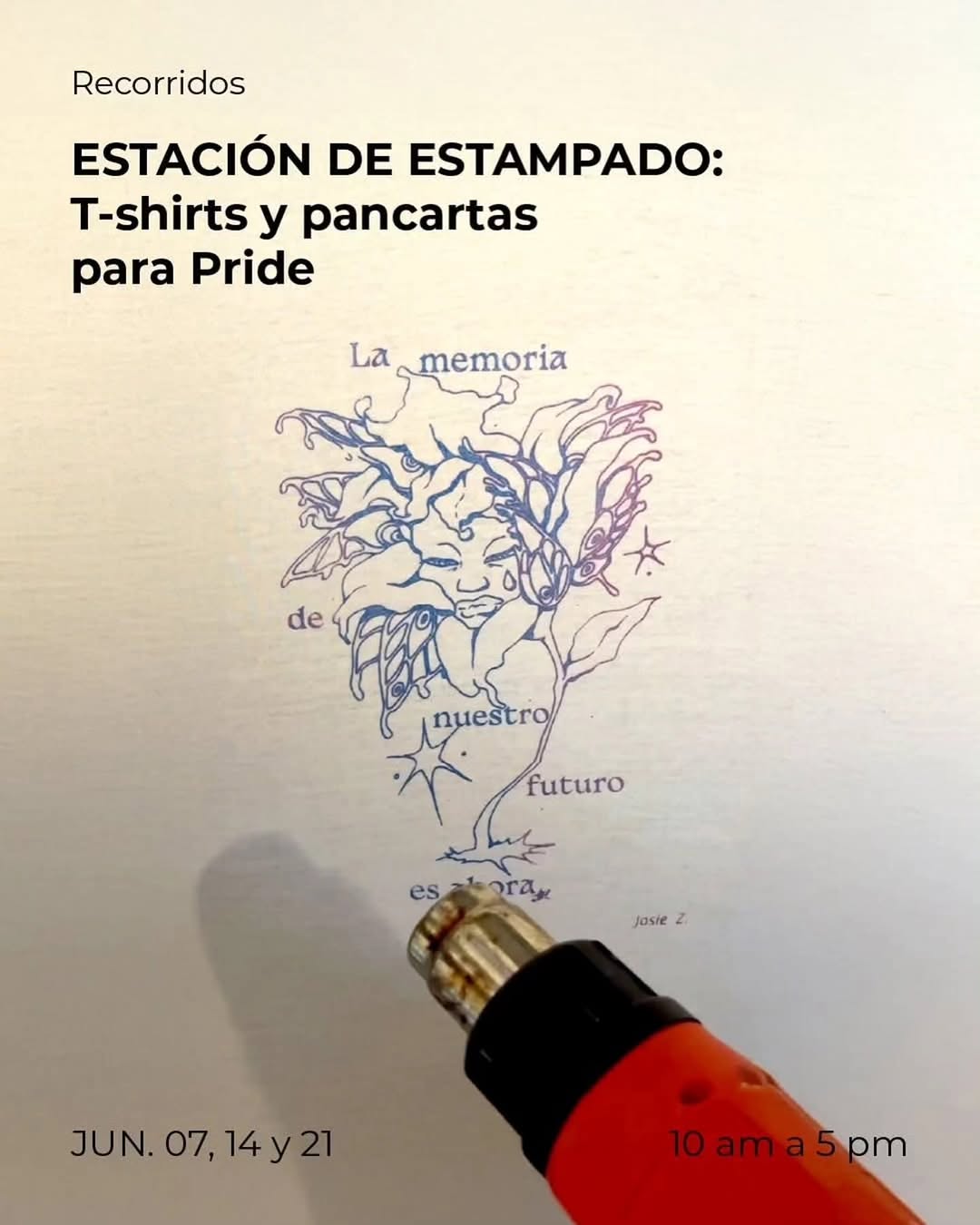 Estación de Estampado: T-shirts y pancartas para Pride