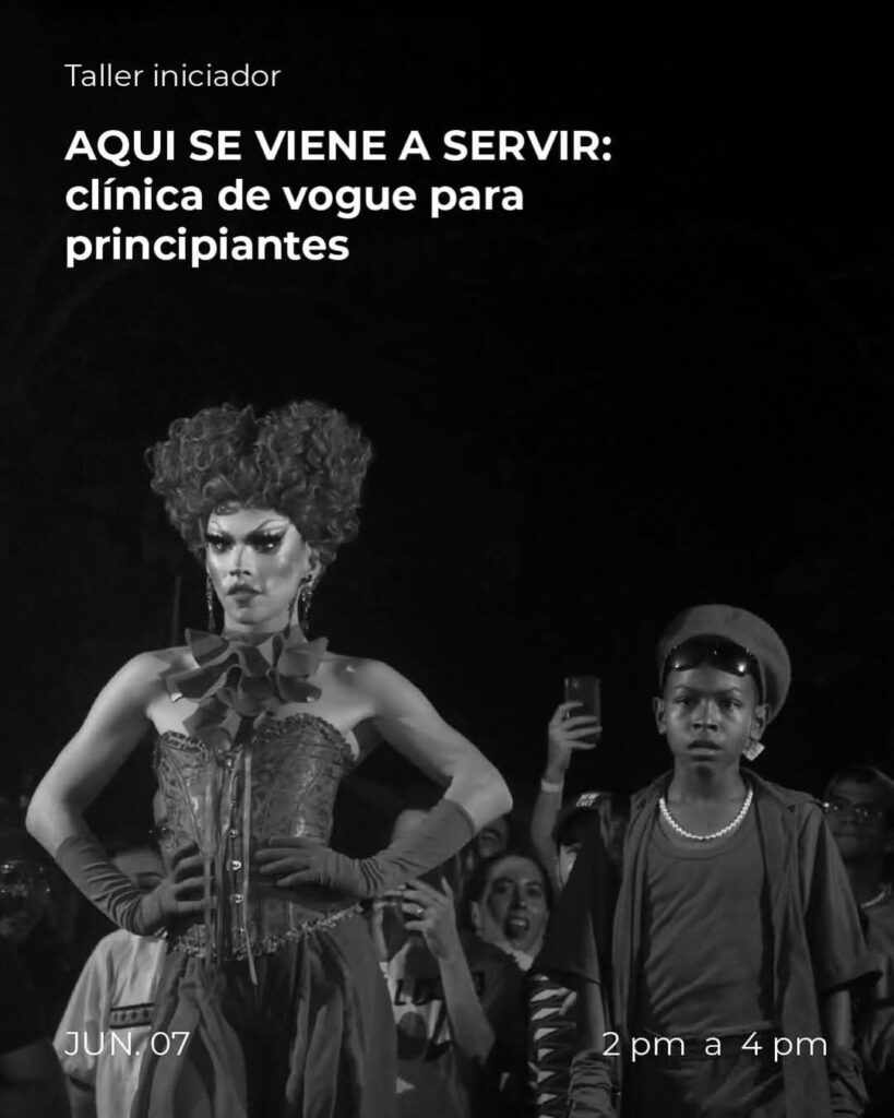 Taller iniciador: Aquí se viene a servir - clínica de vogue para principiantes