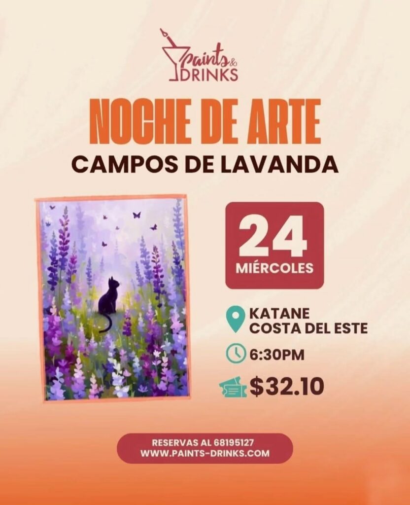 Noche de Arte: Campos de Lavanda