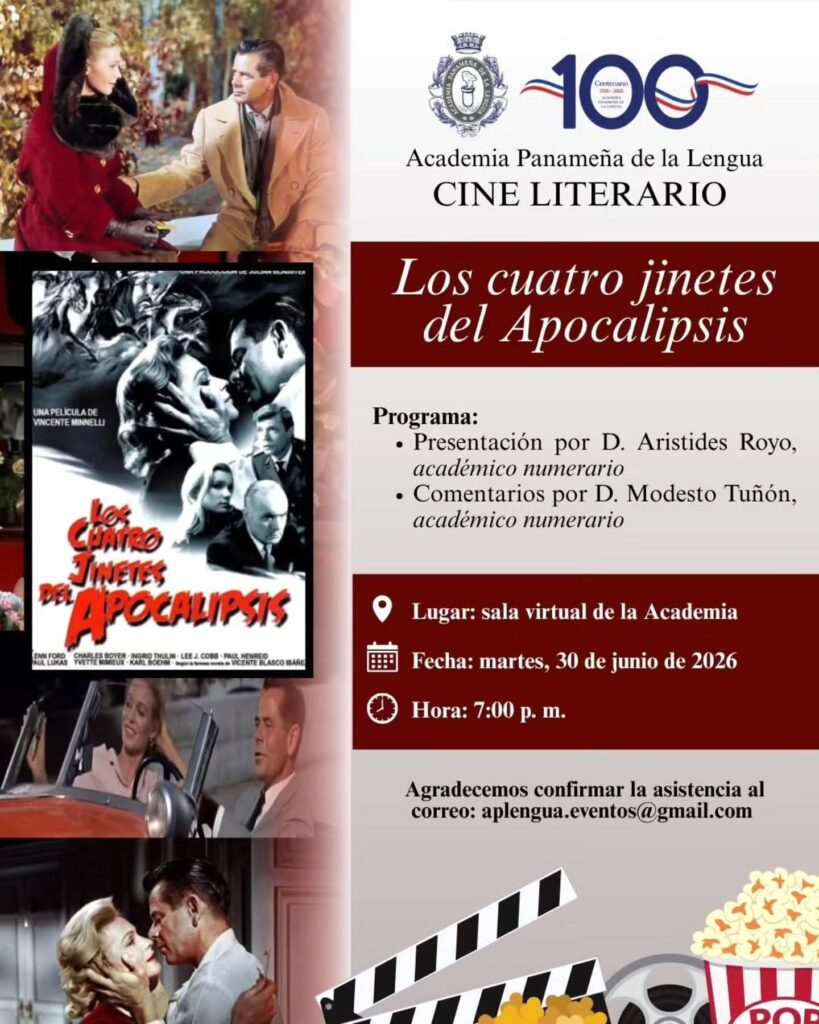 Cine Literario: Los cuatro jinetes del Apocalipsis