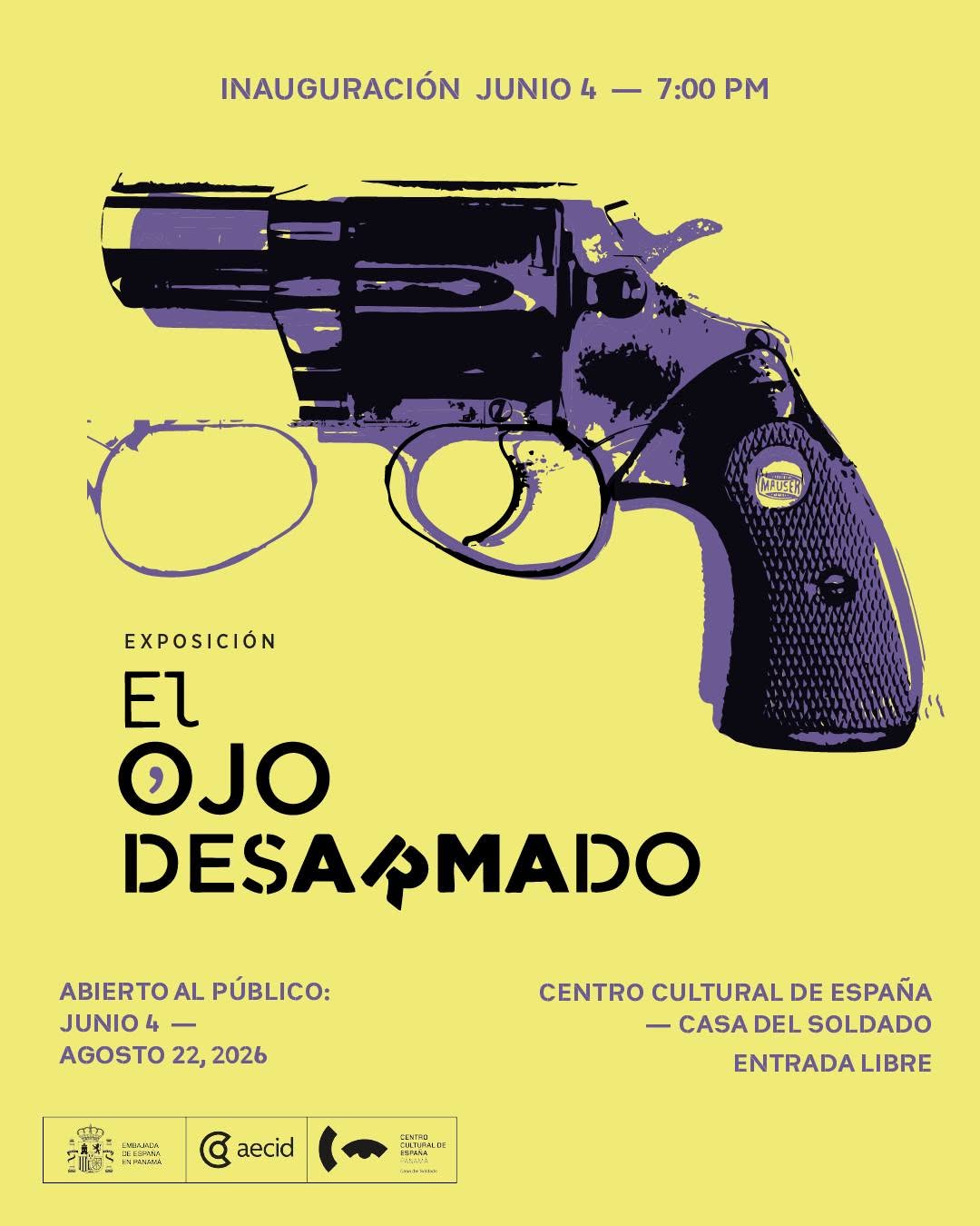 El ojo desarmado — Exposición colectiva internacional