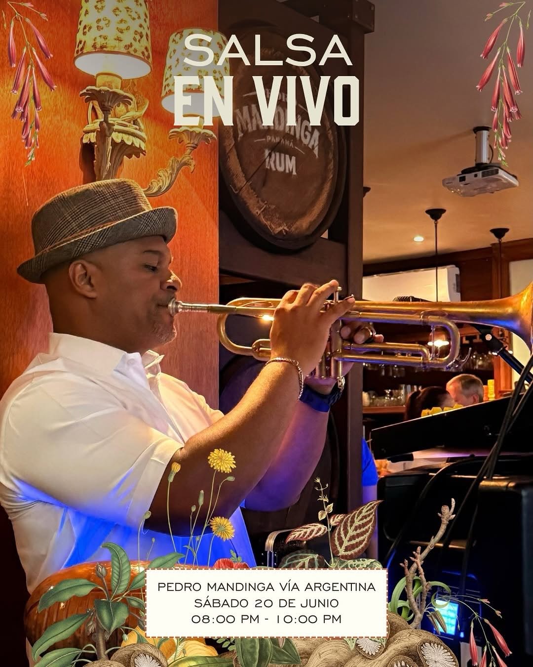 Salsa en Vivo con Pedro Mandinga