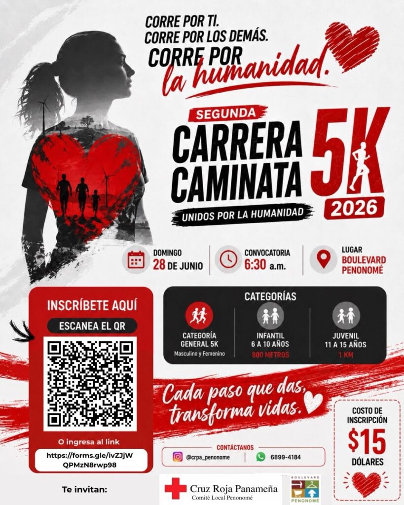 Segunda Carrera Caminata 5K – Unidos por la Humanidad 2026