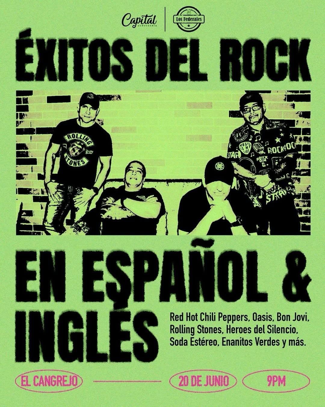 Éxitos del Rock en Español & Inglés