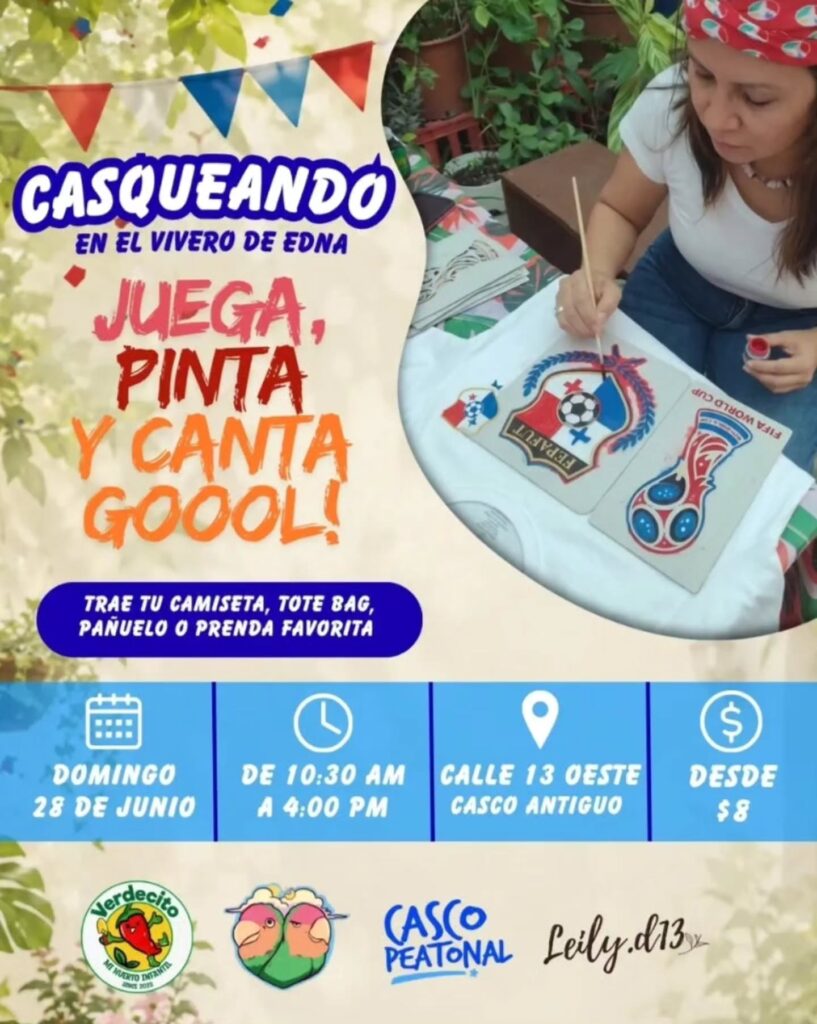 Casqueando en el Vivero de Edna