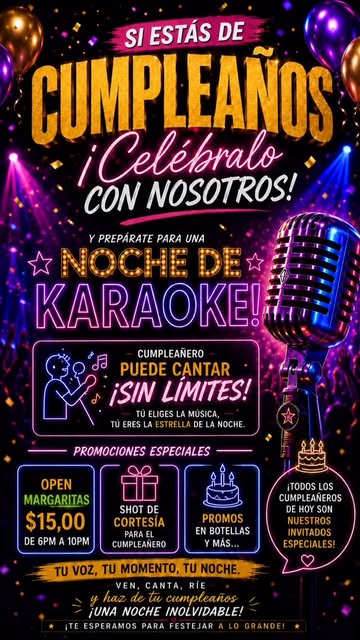 Karaoke Night VooDoo Lounge