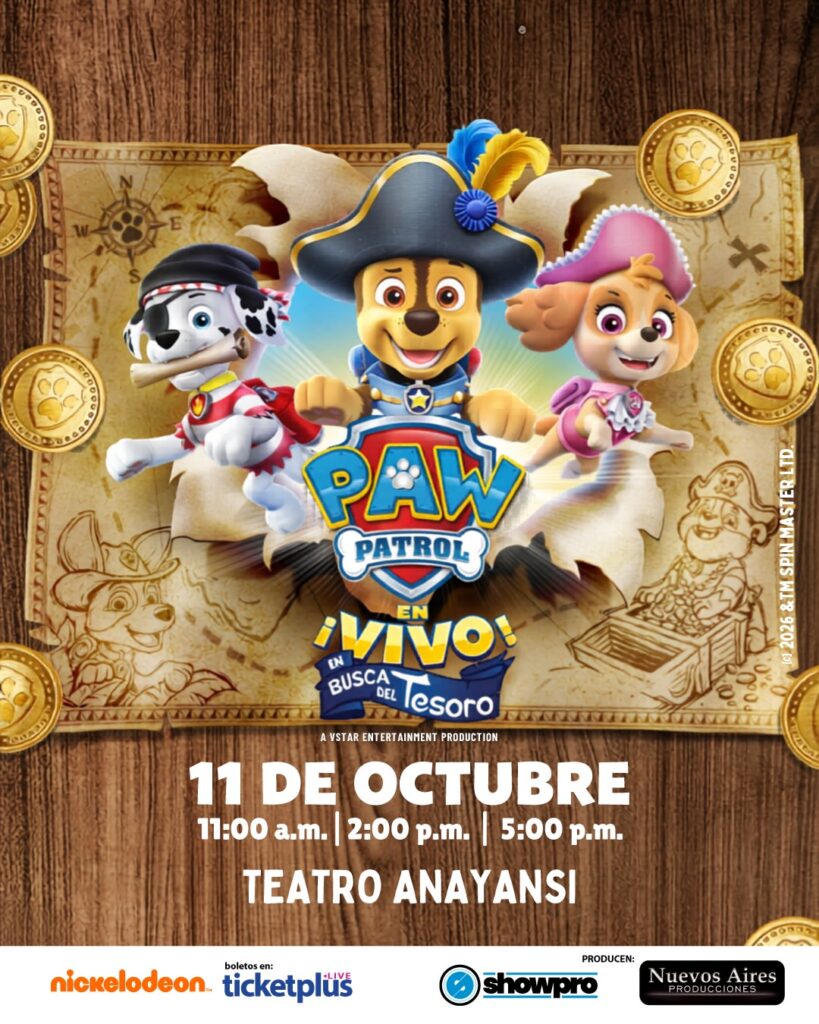 PAW Patrol En Vivo! En Busca del Tesoro