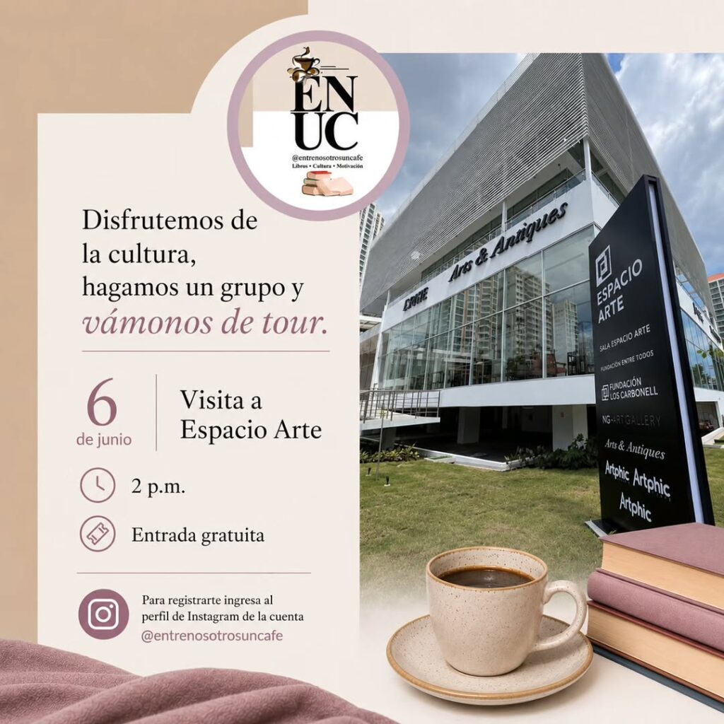 Entre Nosotros Un Café - Visita a Espacio Arte