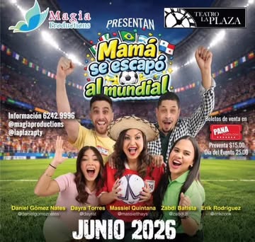 Mama se escapó al Mundial