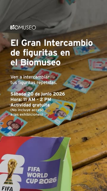 El Gran Intercambio de figuritas en el Biomuseo