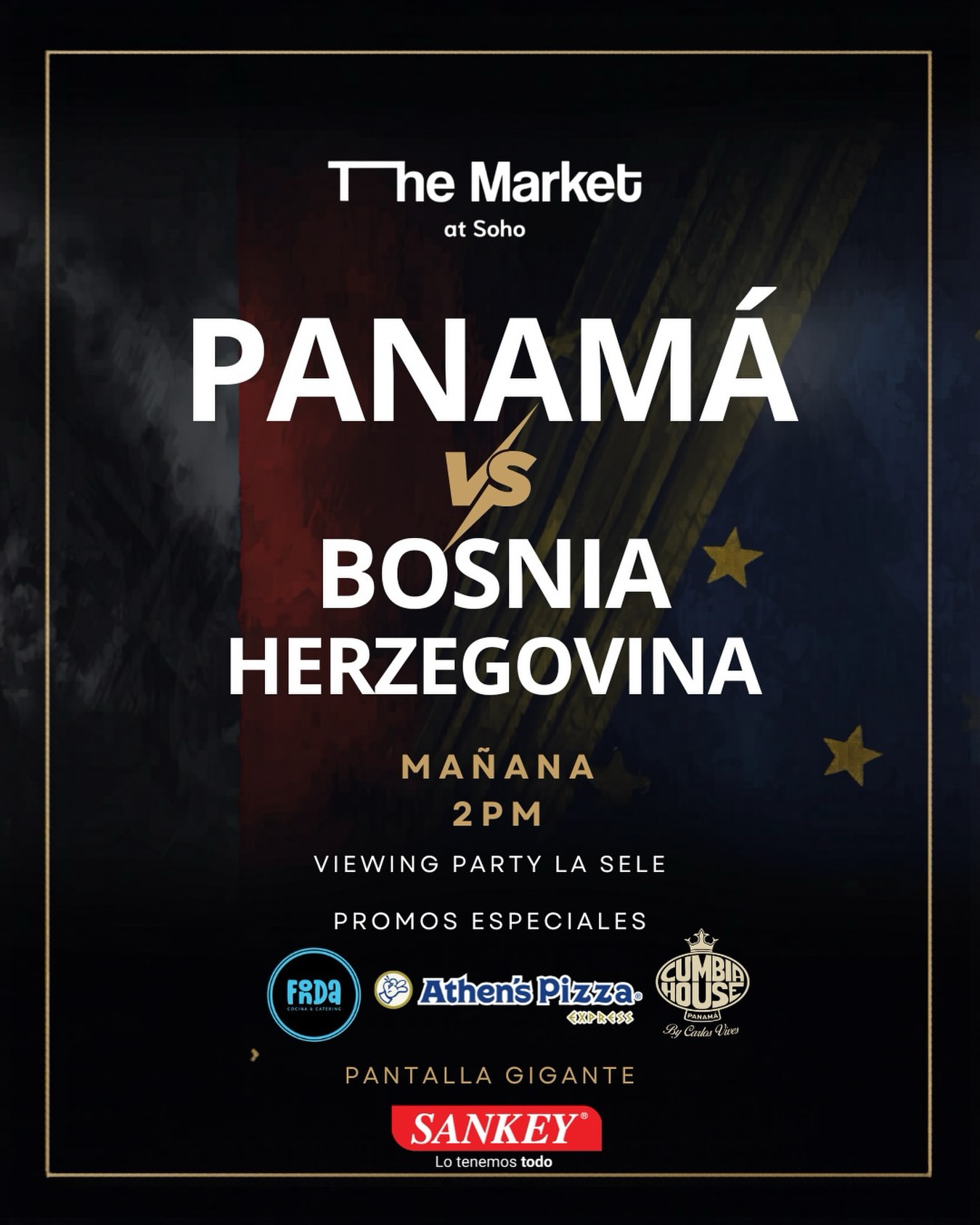 Viewing Party La Sele (Panamá vs Bosnia Herzegovina)