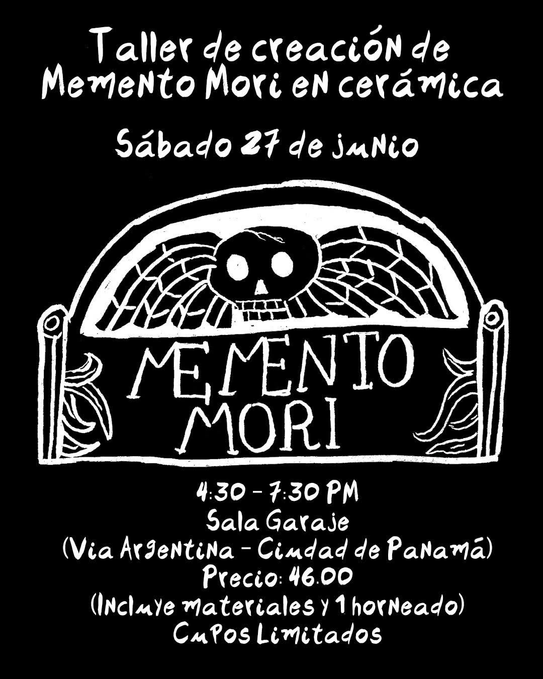 Taller de creación de Memento Mori en cerámica