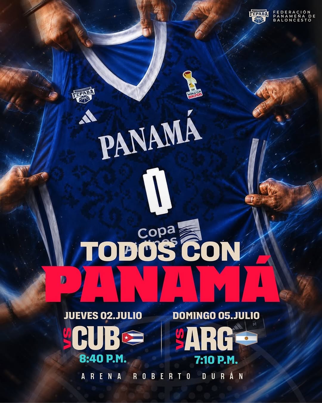 Panamá vs Cuba y Panamá vs Argentina – Copa Américas Qualifiers