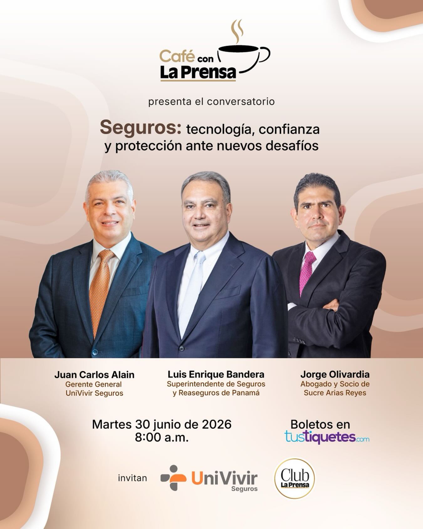 Café con La Prensa: Seguros: tecnología, confianza y protección ante nuevos desafíos