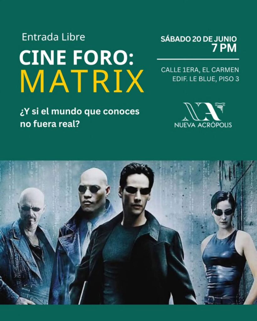 Cine Foro: Matrix — Nueva Acrópolis