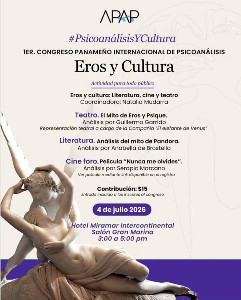 Eros y Cultura: Literatura, cine y teatro