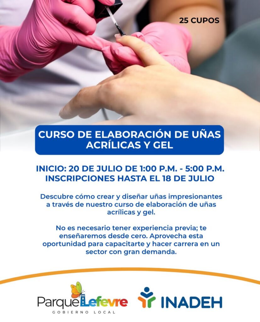 Curso de Elaboración de Uñas Acrílicas y Gel