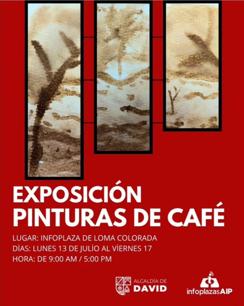 EXPOSICIÓN PINTURAS DE CAFÉ
