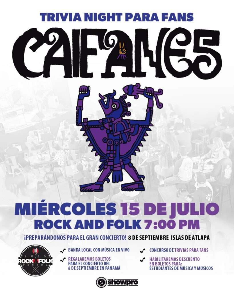 Trivia Night para Fans Caifanes
