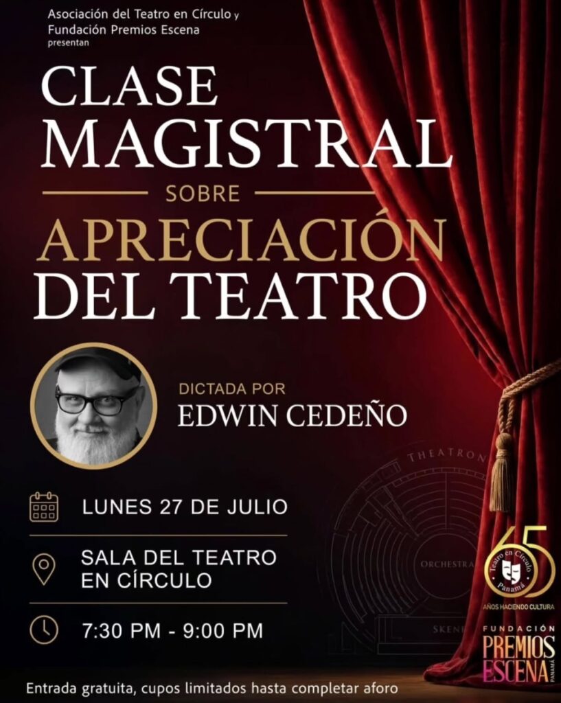 Clase Magistral sobre Apreciación del Teatro