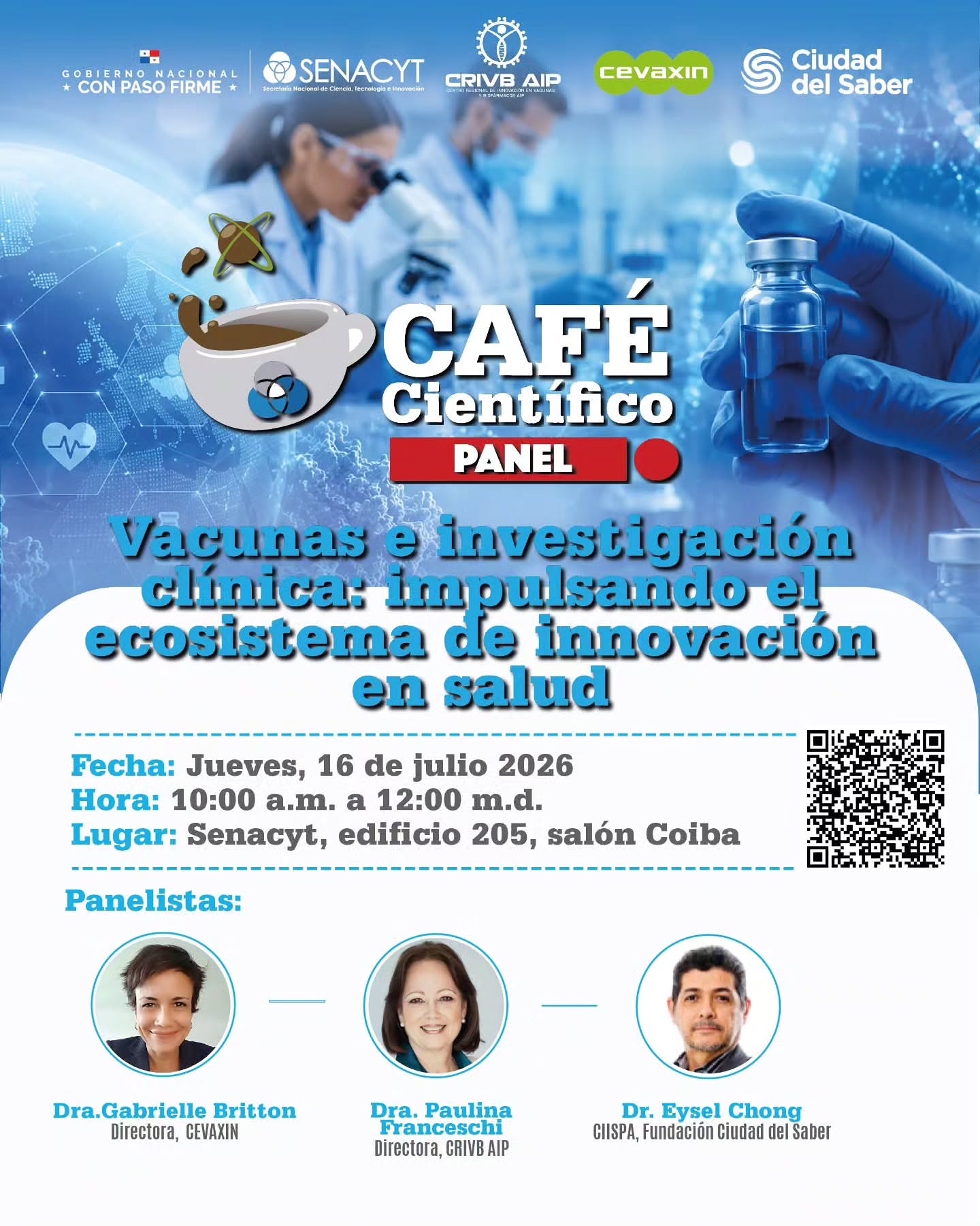 Café Científico: Vacunas e investigación clínica
