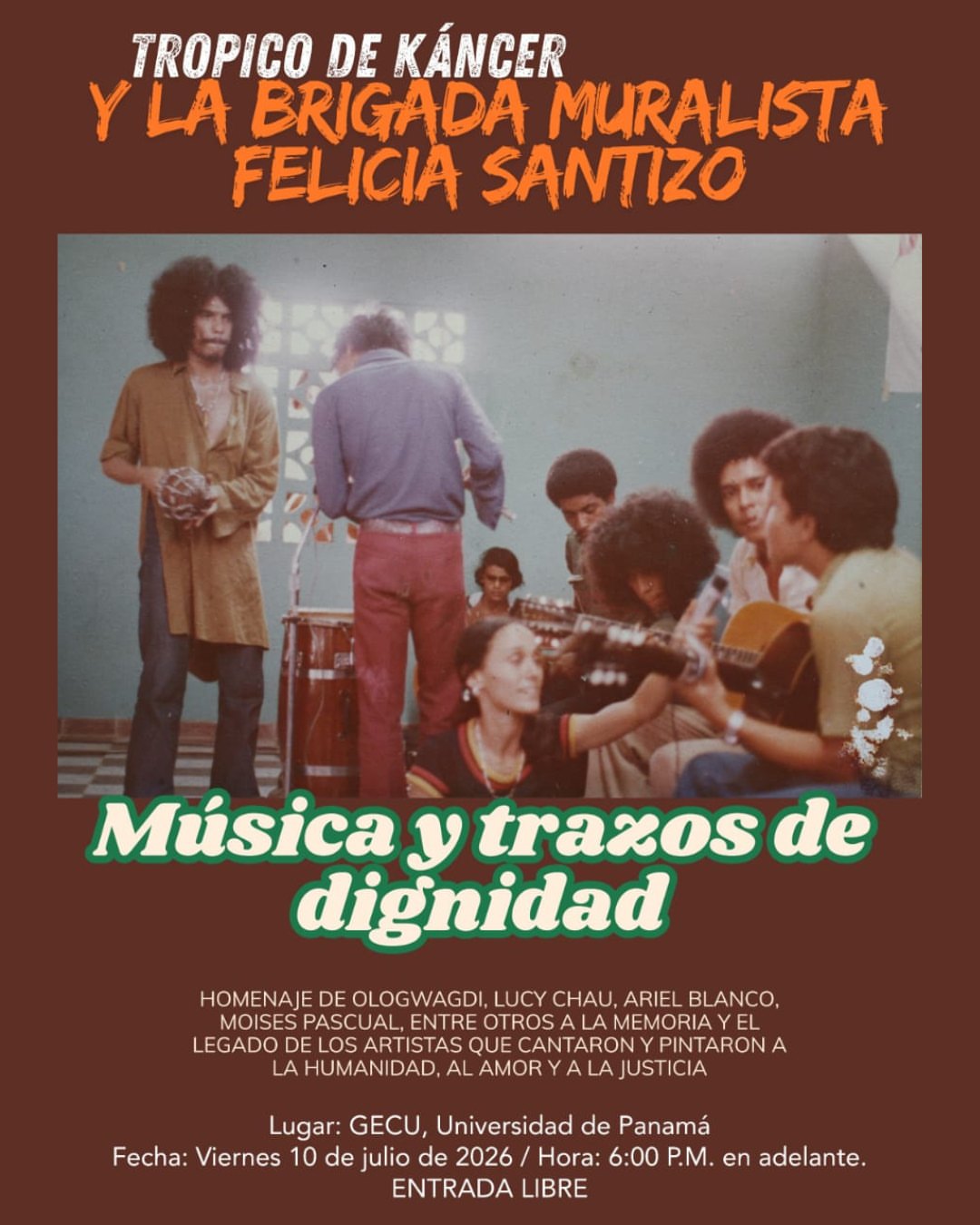 Música y trazos de dignidad