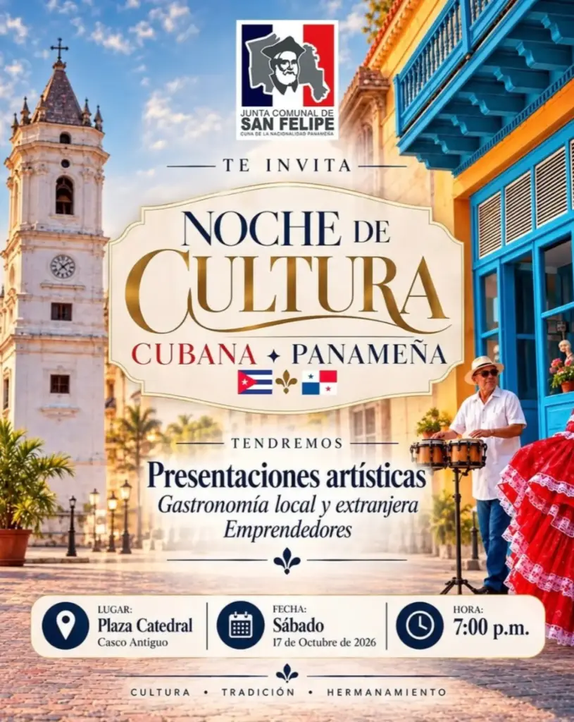 NOCHE DE CULTURA CUBANA • PANAMEÑA