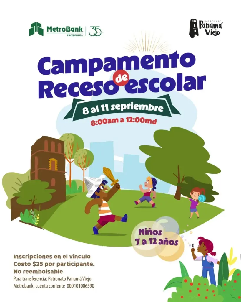 Campamento Receso de escolar