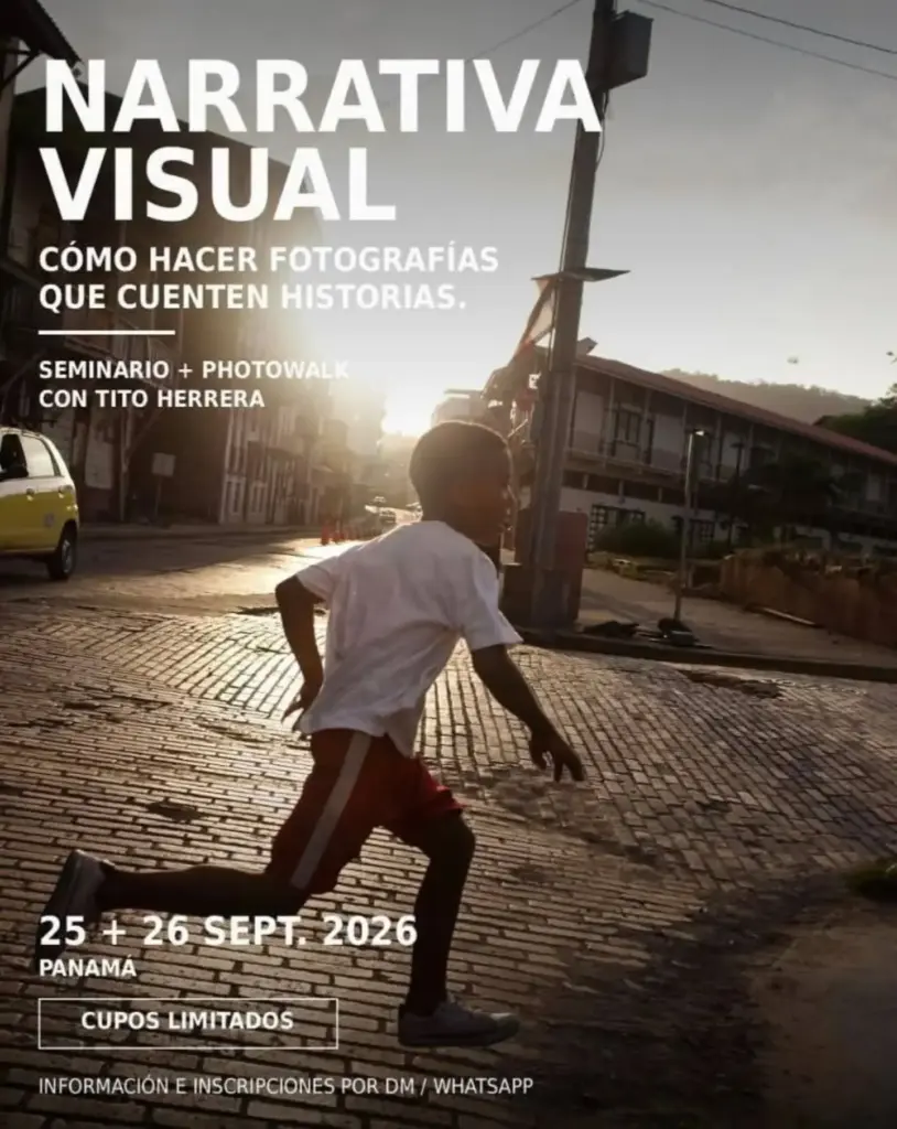 Seminario + Photowalk: Cómo hacer fotografías que cuenten historias