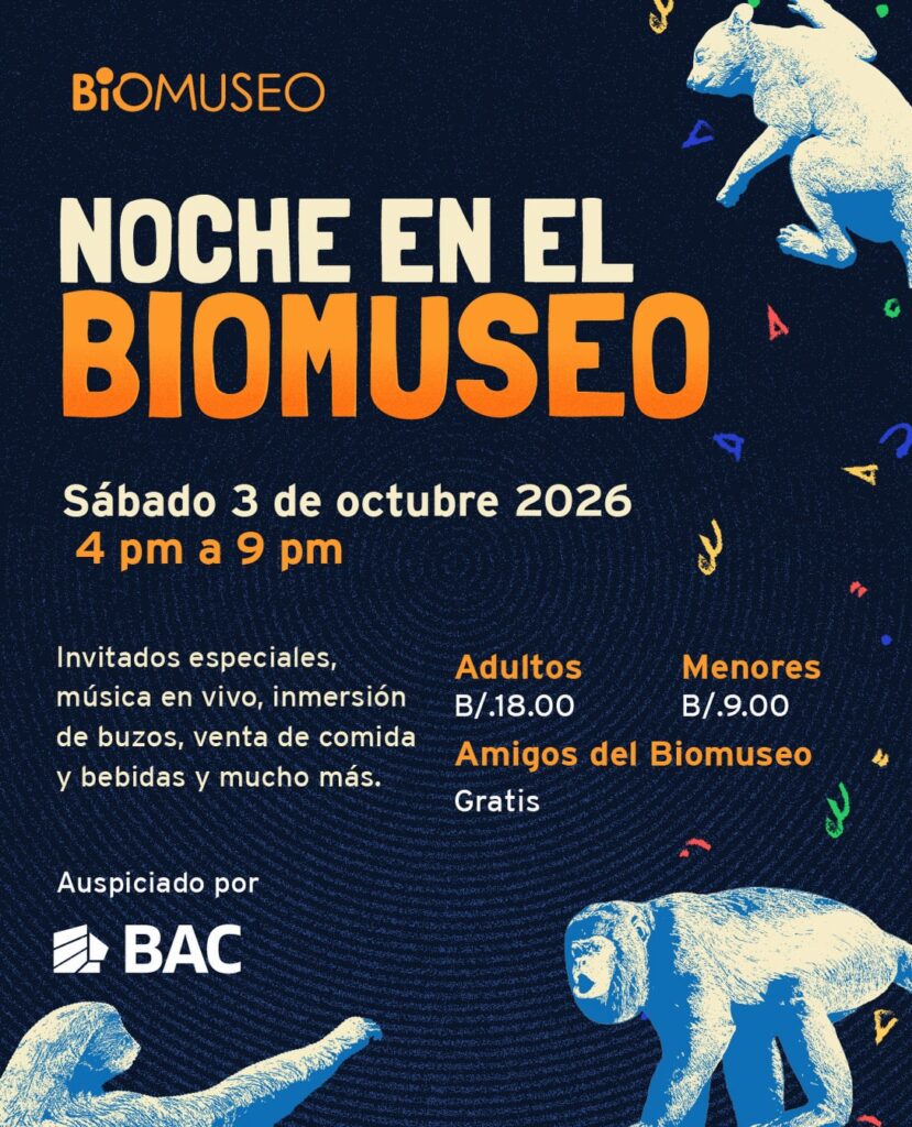 Noche en el Biomuseo